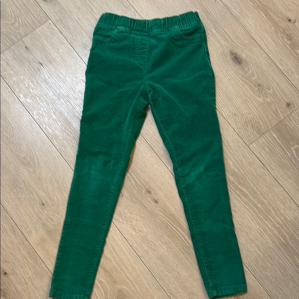 Mini Boden Green Corduroys Slim Fit 9Y